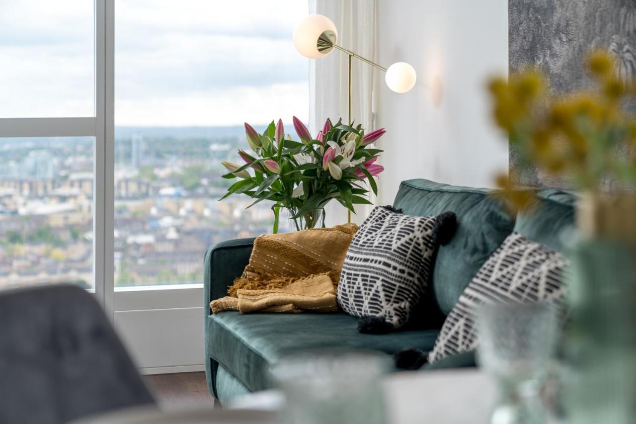 Luxurious Spacious 2Bed Suites Skyline River Views By Canary Wharf London Exterior photo